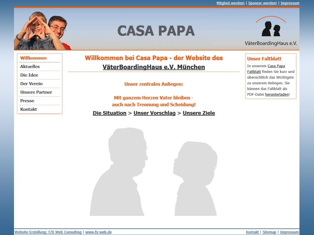 2011: CASA PAPA - VäterBoardingHaus München e.V.