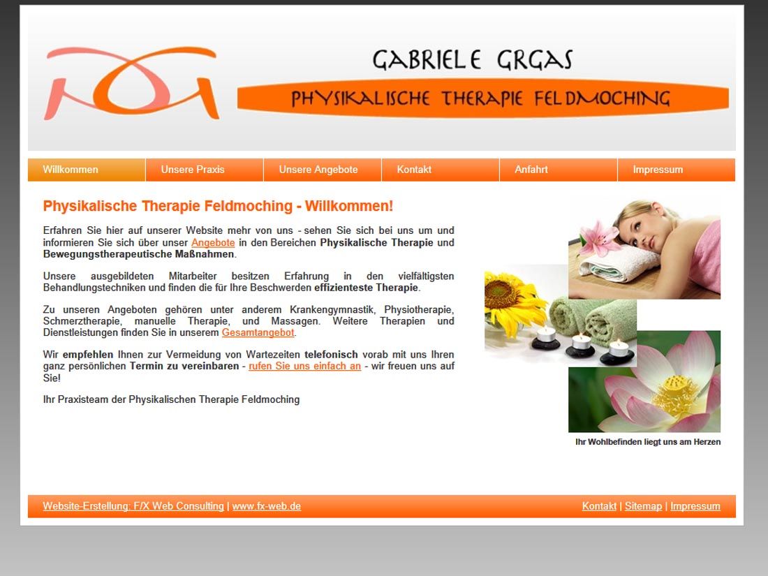 2012: Physikalische Therapie Feldmoching