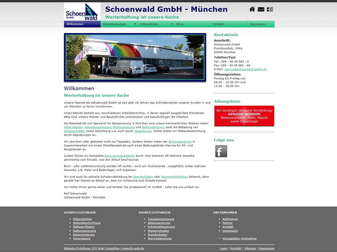 2013: Schoenwald GmbH