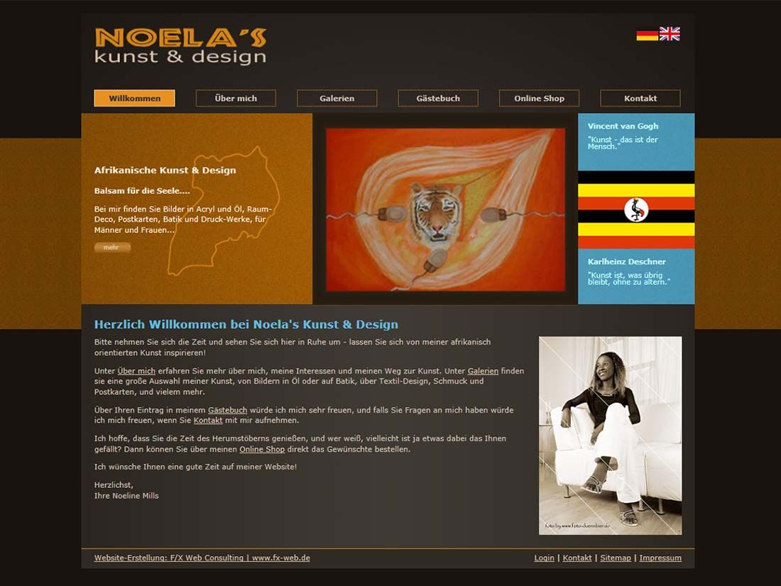 2013: Noela's Kunst & Design